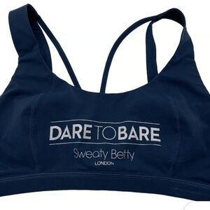 Sweaty Betty Blue Racerback Sports Bra